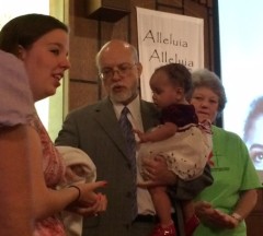 Baptism of Breanna Killin and daughter Miracle Killin-Trevino